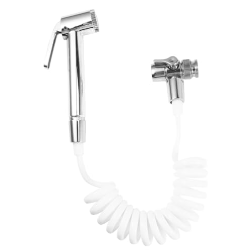 DOITOOL Flexibler Wasserhahn Duschkopf Verlängerung Drehbar Abs Handbrause für Waschbecken und Bad Langer Schlauch Passend zum Außenanschluss Einfach zu Montieren und Verstellen von DOITOOL