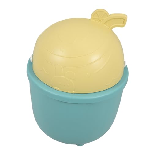DOITOOL Flip Mülleimer Desktop Abfalleimer Winziger Arbeitsplatten Mülleimer Arbeitsplatten Papierkorb Abfallkorb Mini Mülleimer Mit Deckel Mini Papierkorb Schlafzimmer Mülleimer von DOITOOL