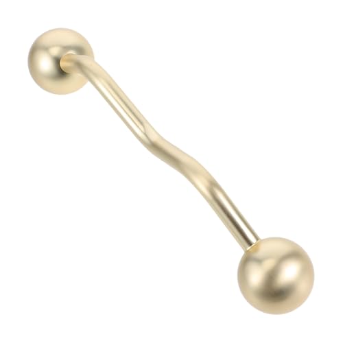 DOITOOL Französischer Vintage Möbelgriff aus Robustem Zinklegierung Goldfarbenes Design Komfortabler Massivgriff Dekorativer Schrank Küchenschrankgriff Elegant für Kommode und Tür von DOITOOL
