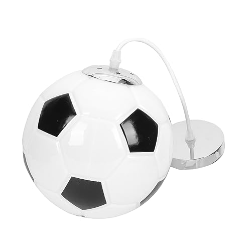 DOITOOL Pendelleuchte Fußball-Glas-Kronleuchter Raumdekor Einbauleuchten Deckenleuchte Hängeleuchten Flur-Pendelleuchte Glas-Deckenleuchte Hängelampe Kreative Lampe Kronleuchter von DOITOOL