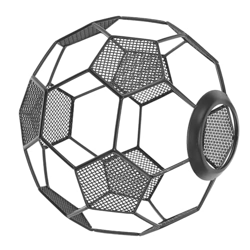 DOITOOL Fußball Lampenschirm Ausgehöhlter Lampenschirm Dekorative Lampenabdeckung für Deckenlampen Robust und Langlebig für Wohnzimmer Bar Restaurant von DOITOOL