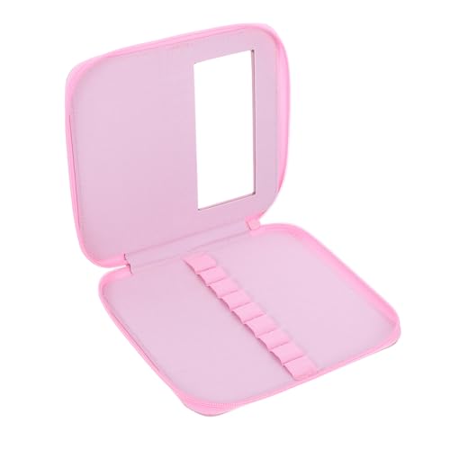 DOITOOL Gehäkelte Aufbewahrungstasche Coole Für Häkeler Gehäkelter Taschenorganisator Taschen Häkeln Garnhalter Häkeln Häkelgarntasche Gehäkelte Organizer-Tasche Häkelkit Pu Rosa von DOITOOL
