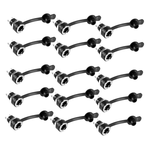 DOITOOL Gewinde Dc Netzteil Anschlüsse Adapter Mit Wasserdichter Abdeckung Gewindekraftverbinder Gewinde Steckdose Und Wetterfest Für Sichere Stromverbindungen DOITOOL Gewinde Dc Netzteil Anschlüsse Adapter Mit Wasserdichter Abdeckung Gewindekraftverbinder Gewinde Steckdose Und Wetterfest Für Sichere Stromverbindungen von DOITOOL