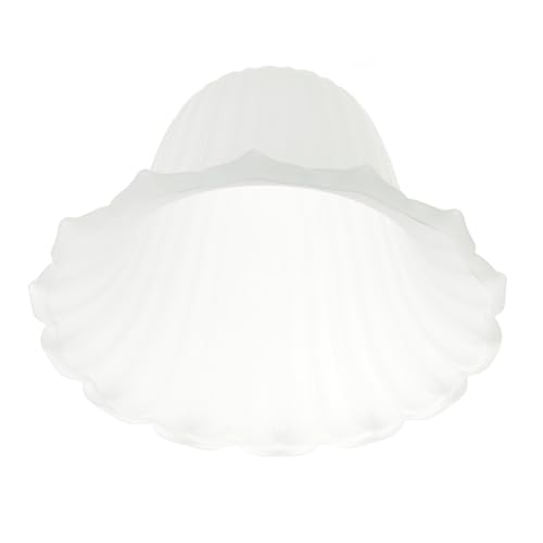DOITOOL Glas Lampenschirm Deckenleuchte Ersatz Lampenabdeckung aus Langlebigem Glas für Tischlampe Kronleuchter Wandlampe Staubschutz und Raumdeko Einfach zu Montieren Vielseitig von DOITOOL
