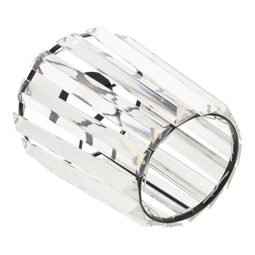 DOITOOL Glas Lampenschirm Ersatz Treppenförmiger Kristallglas Lampenabdeckung Ø Für Hängeleuchte Deckenleuchte Wohnzimmer Beleuchtung von DOITOOL