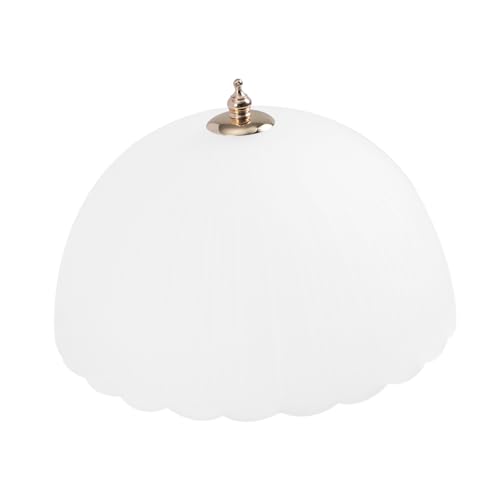 DOITOOL Glas Lampenschirm Mattiert Wassermelonenstruktur für Deckenlampe Tischlampe Hängeleuchte Runde Leuchtenabdeckung mit Stabilem Halter Eleganter Ersatzschirm für DOITOOL Glas Lampenschirm Mattiert Wassermelonenstruktur für Deckenlampe Tischlampe Hängeleuchte Runde Leuchtenabdeckung mit Stabilem Halter Eleganter Ersatzschirm für von DOITOOL
