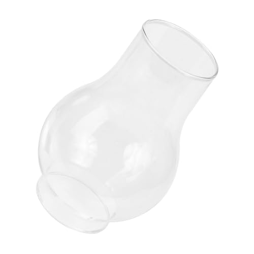 DOITOOL Glas lampenschirm für Petroleumlampe Vintage Öllampe Ersatz Lampenzylinder Transparenter Lampenschirm Wandlampe Dekorativ Installieren Warme Lichtwirkung von DOITOOL