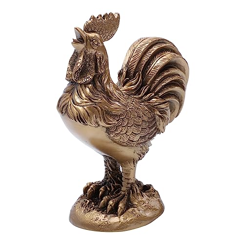 DOITOOL Simulierte Hahn-Dekoration Harz Hahn-Ornament Home Rooster Statue Kreative Statue Desktop-Dekoration -hahn-Ornament DOITOOL Simulierte Hahn-Dekoration Harz Hahn-Ornament Home Rooster Statue Kreative Statue Desktop-Dekoration -hahn-Ornament von DOITOOL
