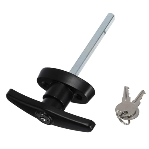 DOITOOL Griff Schloss Verriegelung Wasserdichtes T förmiges Griffschloss für Elektroschränke Werkzeugkästen Wohnmobile mit Einfacher Montage und Zuverlässiger Sicherung von DOITOOL