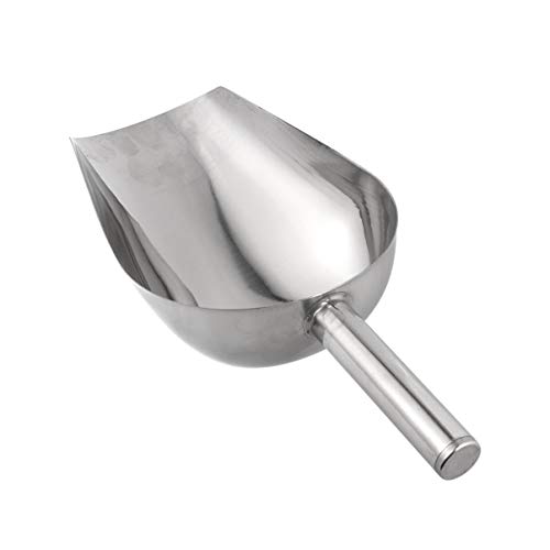 Edelstahl groß Metall Wasserschöpfer für Mehrzweck für Süßigkeiten Küche Party Hochzeit Haustier Tier von DOITOOL