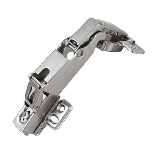 DOITOOL Großwinkel Wardrobe Hinge Scharnier mit Hydraulischer Dämpfung Stabile Möbelscharniere für Schranktüren und Glasvitrinen Langlebig und Einfach zu Montieren von DOITOOL
