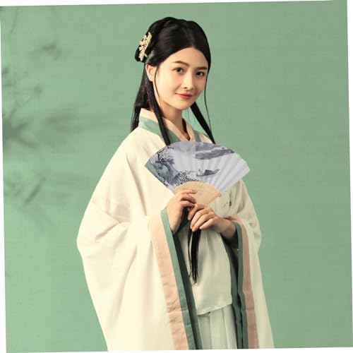 DOITOOL Handgefertigter Faltfächer Rahmen aus Stabilem Japanischer Stil Robuster DIY Rahmen für Runde Fächer Unvollendetes Zubehör für Personalisierte Handfächer Leicht Tragbar und DOITOOL Handgefertigter Faltfächer Rahmen aus Stabilem Japanischer Stil Robuster DIY Rahmen für Runde Fächer Unvollendetes Zubehör für Personalisierte Handfächer Leicht Tragbar und von DOITOOL