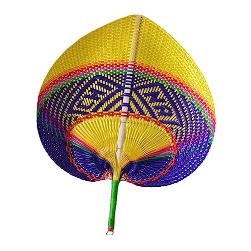 DOITOOL Handgeflochtener Bambus Handfächer Pfirsichform Sommerlicher Kühlventilator Tragbar Deko Wandkunst Für Schlafzimmer Und Innenraum DOITOOL Handgeflochtener Bambus Handfächer Pfirsichform Sommerlicher Kühlventilator Tragbar Deko Wandkunst Für Schlafzimmer Und Innenraum von DOITOOL