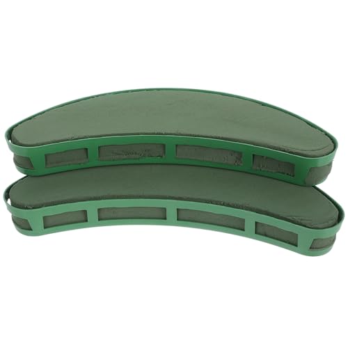 DOITOOL Halbmondförmiger Blumenschaum Für Blumenarrangements Blumensteckschaum Wasseraufnahme Für Frische Blumen Blumenhalter Für DIY-blumenkäfige von DOITOOL