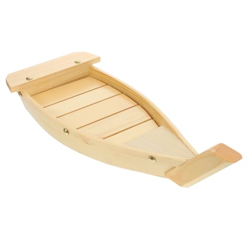 DOITOOL Holz Sushi Boot Sushi Teller Japanischen Stil für Home Restaurant von DOITOOL