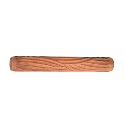 DOITOOL Holz Tonroller mit Wellenmuster Werkzeug für Bastelarbeiten Wiederverwendbar und Leicht zu Reinigen für Kreative DIY Projekte und Einzigartige Designs von DOITOOL
