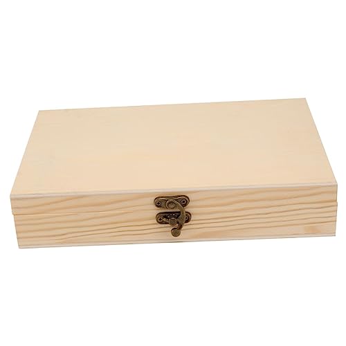 DOITOOL Holz Verpackung Box Für Zigarren Aufbewahrungsbox Mit Deckel Praktische Lagerung Box Für Schmuck Und Geschenke DOITOOL Holz Verpackung Box Für Zigarren Aufbewahrungsbox Mit Deckel Praktische Lagerung Box Für Schmuck Und Geschenke von DOITOOL
