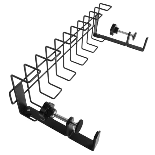DOITOOL Schreibtischablage Kabel-Organizer Für Unter Den Schreibtisch Schwarzes Kabelaufbewahrungsregal DOITOOL Schreibtischablage Kabel-Organizer Für Unter Den Schreibtisch Schwarzes Kabelaufbewahrungsregal von DOITOOL