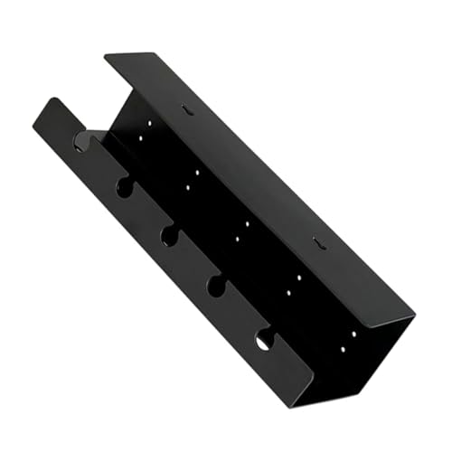 DOITOOL Computer Unter Schreibtisch Kabel Organizer Draht Tablett Kabel Schreibtisch Tablett Schwarz von DOITOOL