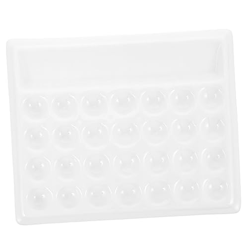 DOITOOL Keramik Malerei Palette Tablett Pigmenttablett Für Farbmischen Künstler-malpaletten Wiederverwendbar Und Langlebig von DOITOOL