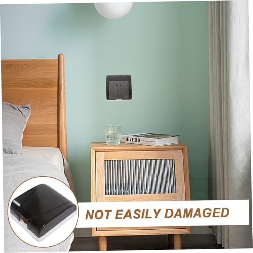 DOITOOL Kindersicherer Selbstklebender Steckdosen schutz mit Transparenter Wasserdichter Abdeckung Installieren Stoßfestes Outlet Cover für Zuhause Bad Küche und Wohnzimmer von DOITOOL