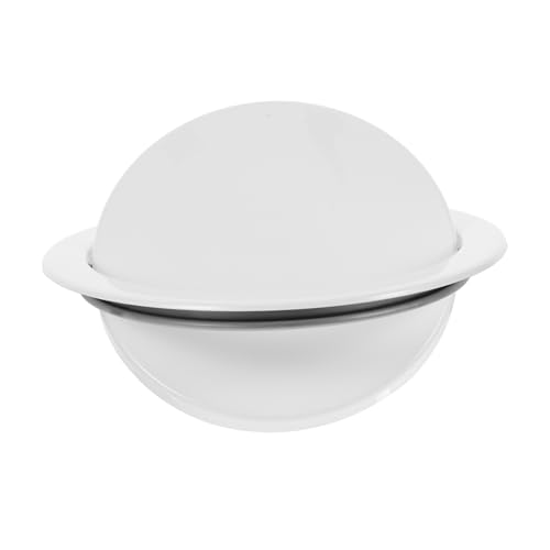 DOITOOL Klappdeckel für Eingebaute Mülleimer Abdeckung für Küchenarbeitsplatte und Waschbecken im Badezimmer Rund Geeignet für Öffnungen DOITOOL Klappdeckel für Eingebaute Mülleimer Abdeckung für Küchenarbeitsplatte und Waschbecken im Badezimmer Rund Geeignet für Öffnungen von DOITOOL
