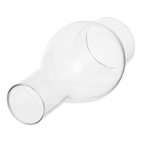 DOITOOL Klarglas Öllampenschornstein Ø Hitzebeständig Retro Petroleumlampe Ersatzglas Schutzschirm für Hotel Vielseitig Einsetzbar und Einfach zu Montieren von DOITOOL