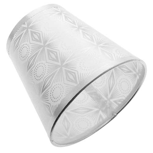 DOITOOL Kleiner Stoff Lampenschirm mit Edlem Muster Vintage Ersatzschirm für Tisch Decken und Wandleuchten Langlebig Klassisch Elegant Geeignet für Wohnzimmer und Schlafzimmer von DOITOOL