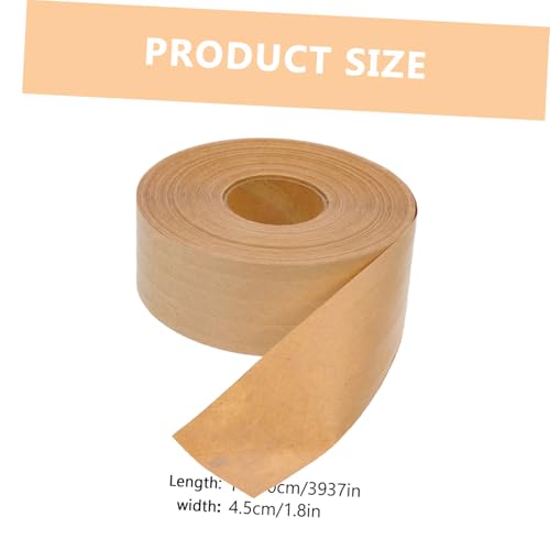 DOITOOL Kraftpapier Klebeband Hohe Klebkraft Wasserfest Beschreibbar Umweltfreundlich für Verpackung DIY Geschenkverpackung und Kartonversiegelung DOITOOL Kraftpapier Klebeband Hohe Klebkraft Wasserfest Beschreibbar Umweltfreundlich für Verpackung DIY Geschenkverpackung und Kartonversiegelung von DOITOOL