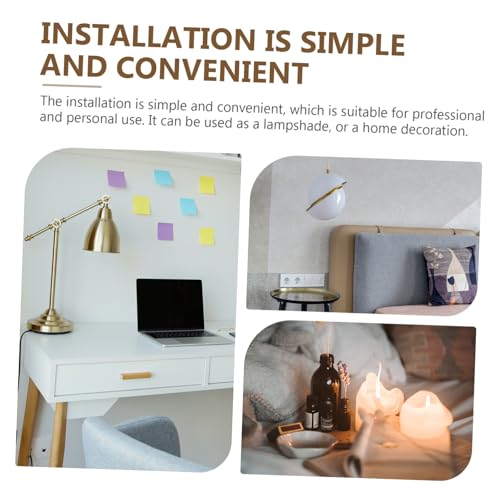 DOITOOL Kreativer Deckenlampenschirm aus Papierseil Langlebiger Lampenschirm Vintage Stil Dekorative Rattan optik Elegante Hängelampe für Wohnzimmer Schlafzimmer Esszimmer Praktische DOITOOL Kreativer Deckenlampenschirm aus Papierseil Langlebiger Lampenschirm Vintage Stil Dekorative Rattan optik Elegante Hängelampe für Wohnzimmer Schlafzimmer Esszimmer Praktische von DOITOOL