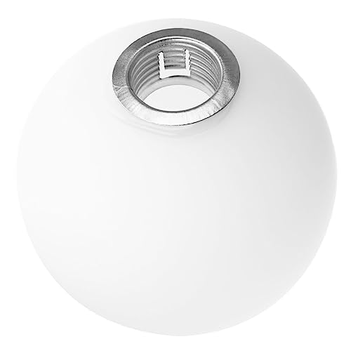 DOITOOL Kronleuchter Lampenschirm Øcm Opal Glasschirm für Pendelleuchte Tischlampe Deckenlampe Leicht Installieren Langlebig von DOITOOL