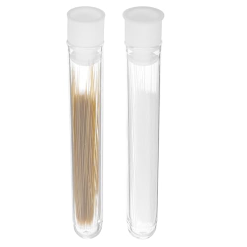 DOITOOL Künstliche Katzen Schnurrhaare Flaschen ca Nylon für Nadelfilzen Puppen DIY Basteln Braun und Transparent Weiß Vielseitig für Tierfell und Kostümkreationen von DOITOOL