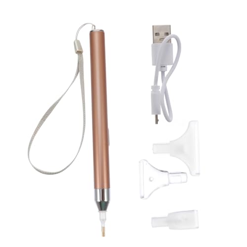 DOITOOL Perlen-malstift Metall DIY Werkzeug Leuchtender Bohrstift Punktbohrstift Diamantbohrstift Diamantmalerei DOITOOL Perlen-malstift Metall DIY Werkzeug Leuchtender Bohrstift Punktbohrstift Diamantbohrstift Diamantmalerei von DOITOOL