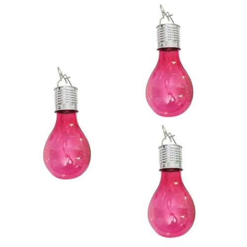 DOITOOL LED-Licht 3st Hängende Lichter Hängende Glühbirne Farbige Glühbirnen Im Freien Solarlampe Hängende Solarbirnen Solar-glühbirne Die Glühbirne Led-lampen Leuchter Draussen von DOITOOL