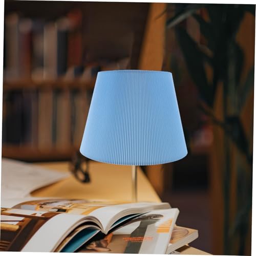 DOITOOL Lampenschirm Ersatz für Stehlampe Dekorative Blaue Tisch Stehlampenabdeckung Stoffbezug Installieren Geeignet für Schlafzimmer und Wohnzimmer DOITOOL Lampenschirm Ersatz für Stehlampe Dekorative Blaue Tisch Stehlampenabdeckung Stoffbezug Installieren Geeignet für Schlafzimmer und Wohnzimmer von DOITOOL