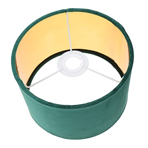 DOITOOL Cloth Craft Lampshade Lampenschirm Hängelampenschirm Leinenlampenschirm Hängelampenschirm Wandlampe Kerzenschirm Zylinder Sackleinen-Lampenschirme Metalllampenschirm von DOITOOL