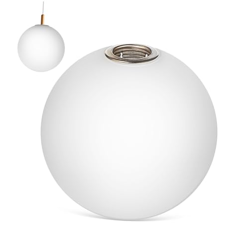 DOITOOL Lampenschirm Kugel für Deckenleuchte Eleganter Ersatz Lampenschirm für Kronleuchter und Wandlampen Design für Wohnzimmer Schlafzimmer und Küche von DOITOOL