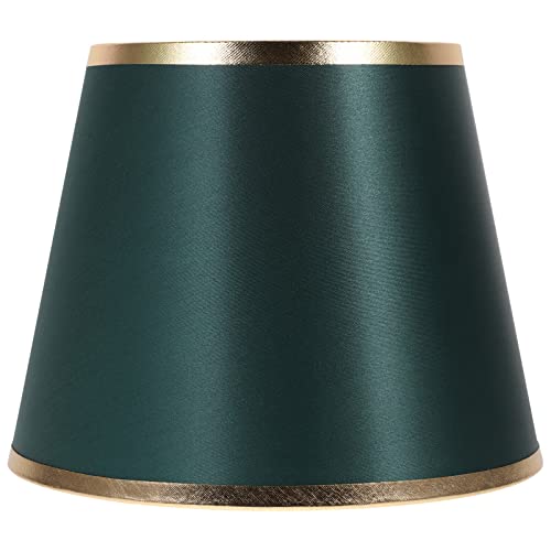 DOITOOL Lampenschirm Stoff Kleiner Lampenschirm in Form Eines Fasses E27-Lampenschirm in Trommelform Lichtabdeckung Nachttischlampe Stehlampe für Schlafzimmer Büro Grün DOITOOL Lampenschirm Stoff Kleiner Lampenschirm in Form Eines Fasses E27-Lampenschirm in Trommelform Lichtabdeckung Nachttischlampe Stehlampe für Schlafzimmer Büro Grün von DOITOOL