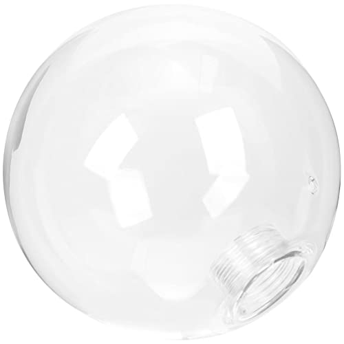 DOITOOL Lampenschirm aus Glas Globus G9 Transparent Kuppel Gewinde Lampenschirm Ersatzschirm für Pendelleuchte Deckenleuchte von DOITOOL