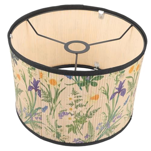 DOITOOL Lampenschirm mit Pflanzenmuster Stabile Deckenleuchte Lampenabdeckung Handgefertigt Langlebig Lichtmildernd für Schlafzimmer Wohnzimmer Einfache Montage Dekorativer Lampenschirm DOITOOL Lampenschirm mit Pflanzenmuster Stabile Deckenleuchte Lampenabdeckung Handgefertigt Langlebig Lichtmildernd für Schlafzimmer Wohnzimmer Einfache Montage Dekorativer Lampenschirm von DOITOOL