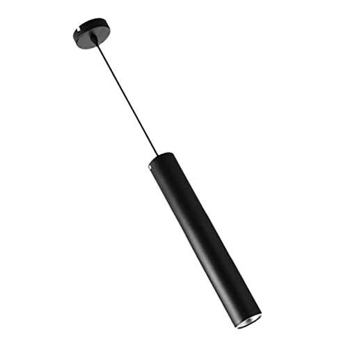 DOITOOL 12w Zylindrische Pendelleuchte Moderne Deckenleuchte Für Esszimmer Und Wohnräume Elegante Innenbeleuchtung Höhe Warmweiß von DOITOOL