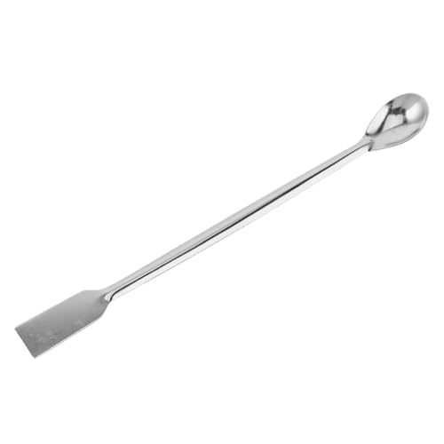 DOITOOL Langer Löffel mit Hitzebeständigem Griff Präzises Laborproben Sampling Antihaftbeschichtet Professionell für Chemische Anwendungen und Graphit Tiegelreinigung von DOITOOL