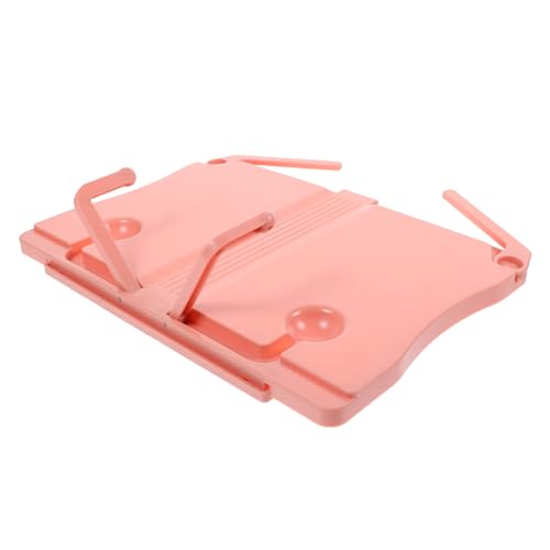DOITOOL Lesebücherregal Mit Ständer Desktop Rack Halter Tragbarer Buchhalter Für Den Schreibtisch Rosa Abs Material von DOITOOL