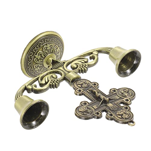DOITOOL Doppelter Kerzenhalter Aus Zinklegierung Vintage Kerzenständer Für Stabkerzen Für Tischdekoration Hochzeiten Geburtstagsfeiern Und Romantische Abendessen DOITOOL Doppelter Kerzenhalter Aus Zinklegierung Vintage Kerzenständer Für Stabkerzen Für Tischdekoration Hochzeiten Geburtstagsfeiern Und Romantische Abendessen von DOITOOL