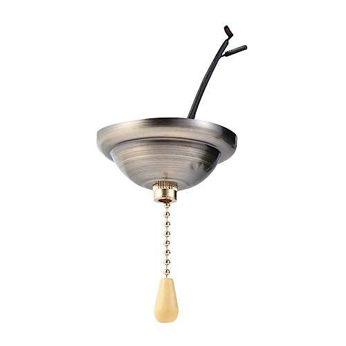 DOITOOL Lichtschalter Deckenlichtschalter Zugschalter Für Deckenleuchte Zugkette Verlängerung Lichtseilschalter Ventilatorzüge Set Deckenventilator Zugkette Set von DOITOOL