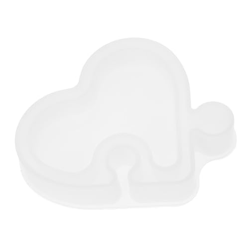 DOITOOL Liebes Aufbewahrungsbox Form Süßigkeiten Gussform Herzförmige Tabletts Wiederverwendbare Tablett Form Multifunktionale Snack Tablett Form Schmuck Epoxidform Silikon Tablett von DOITOOL