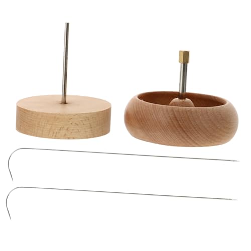 DOITOOL Manueller Bead Holder aus Holz DIY Beading Bowl mit Nadeln Schnelles Auffädeln von Perlen für Schmuckherstellung Geeignet für Armbänder und Halsketten Langlebig und Einfach zu DOITOOL Manueller Bead Holder aus Holz DIY Beading Bowl mit Nadeln Schnelles Auffädeln von Perlen für Schmuckherstellung Geeignet für Armbänder und Halsketten Langlebig und Einfach zu von DOITOOL