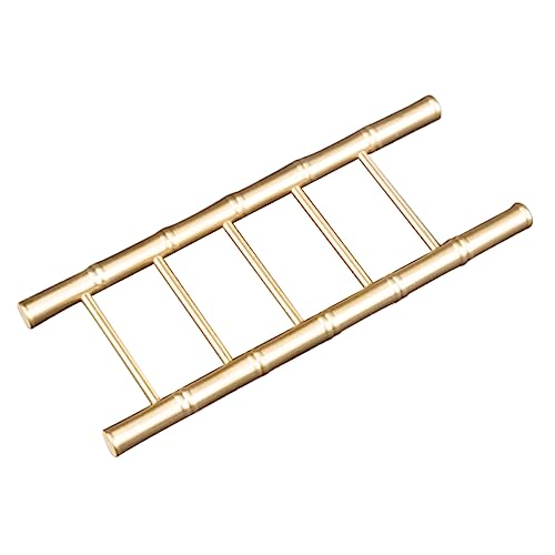 DOITOOL Titel Kleine Dekorative Leiter Aus Messing Elegante Tischdekoration Für Wohnzimmer Büro Und Garten Als Zur Einweihung Für Besondere Anlässe von DOITOOL