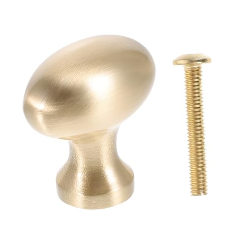 DOITOOL Messing Möbelknopf Rund Kommode Schrankgriff Einloch Schubladengriff Goldfarbener Komfortabler Griff für Küchenschränke Garderoben Schuhschränke Einfache Montage als DOITOOL Messing Möbelknopf Rund Kommode Schrankgriff Einloch Schubladengriff Goldfarbener Komfortabler Griff für Küchenschränke Garderoben Schuhschränke Einfache Montage als von DOITOOL