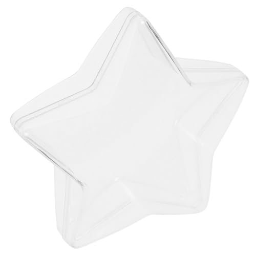 DOITOOL Mini Aufbewahrungsbox für Maniküre Fünfzackige Transparente Sortierbox für Schmuck und Kleinteile für Schreibtisch und Geschenkideen von DOITOOL